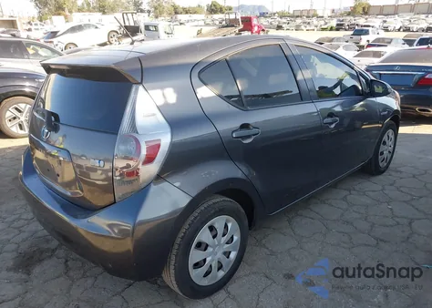 2013 Toyota Prius C One from USA, damaged, VIN JTDKDTB35D1551918